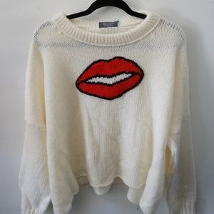 Wooden Ships Smooch Pullover Cream Baggy Loose